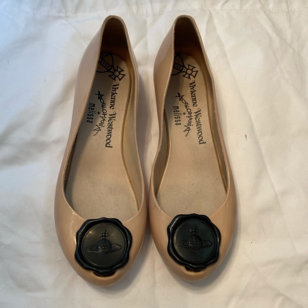 Vivienne Westwood x Melissa ultragirl flats nude